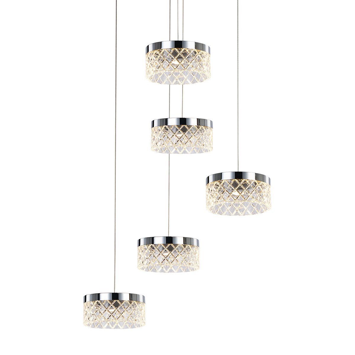 MD21020075-5A chrome Светильник подвесной Delight Collection Diamond cut MD21020075-5A chrome