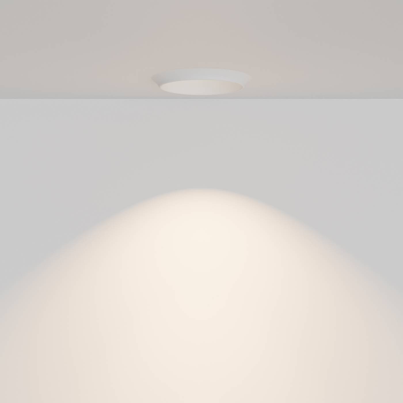 Встраиваемый светильник Maytoni Gyps Modern DL124-GU10-01-TRS-W