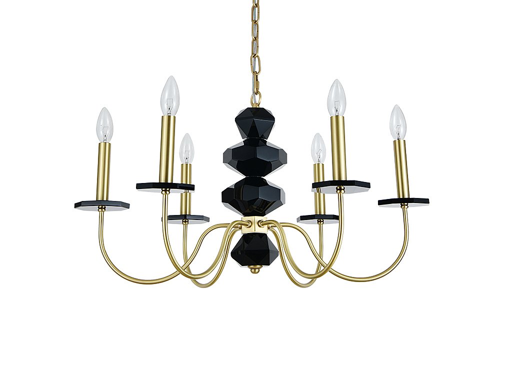 Подвесная люстра Newport Vanessa 3876/С brass