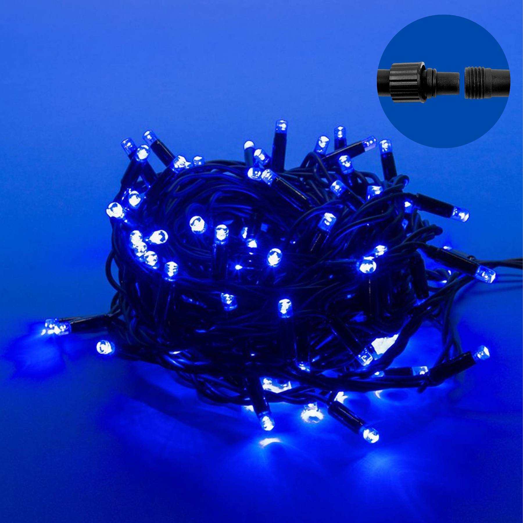 ULD-S1000-120/TBK BLUE IP67 Гирлянда Uniel ULD-S1000-120/TBK BLUE IP67