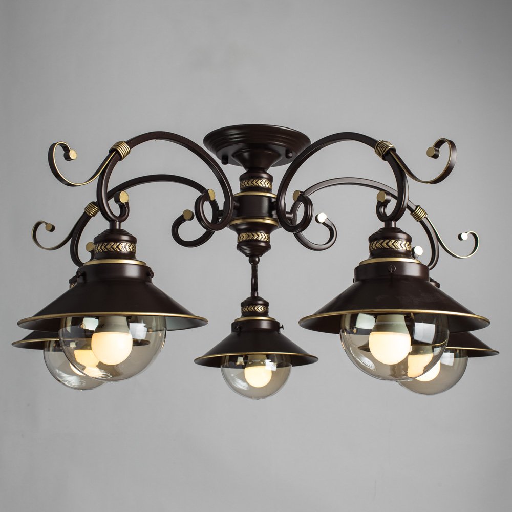 Потолочная люстра Arte Lamp Grazioso A4577PL-5CK