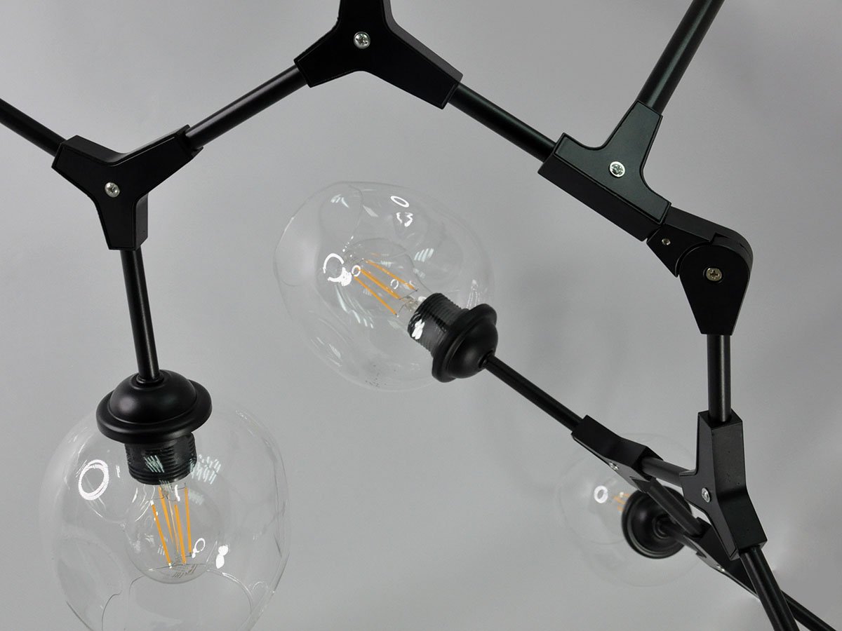 Потолочная люстра Elvan 113 LU-113/8-Е27-Bl