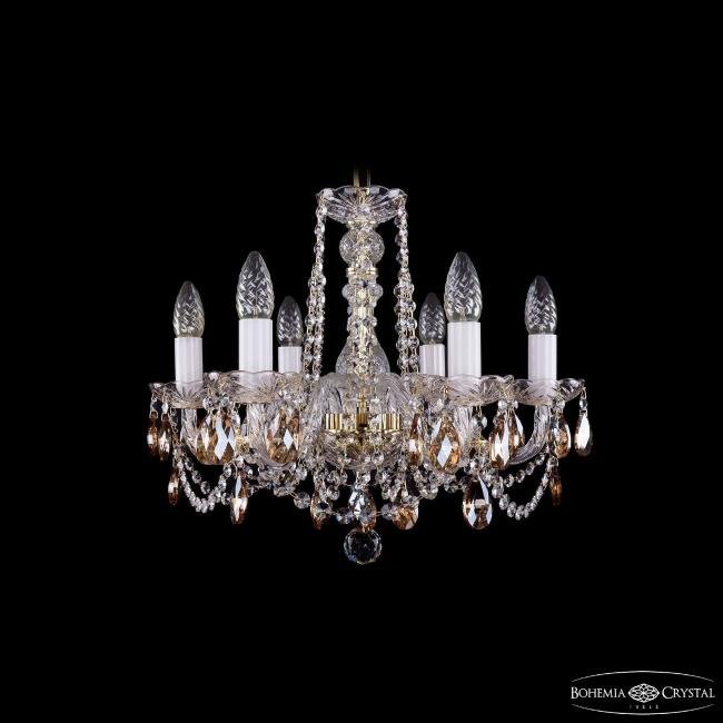 1402/6/160 G K721 Подвесная хрустальная люстра 1402 Bohemia 1402/6/160 G K721