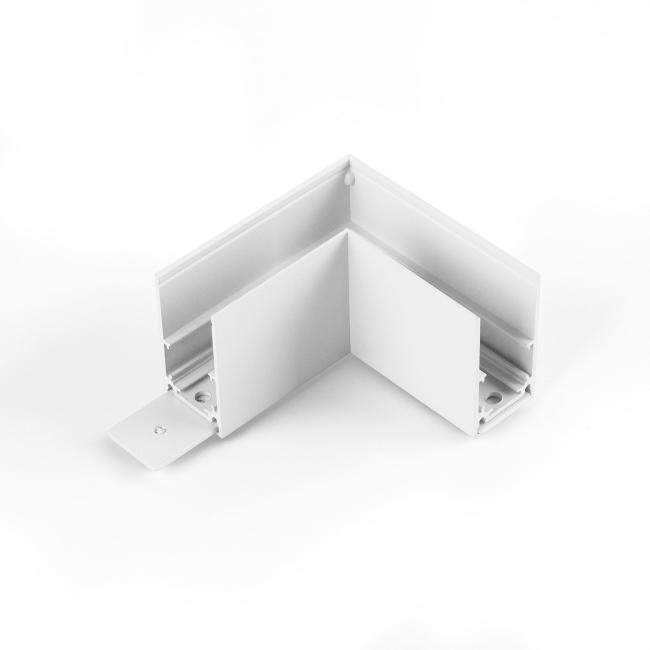 Коннектор для шинопровода Elektrostandard Slim Magnetic Slim Magnetic Коннектор угловой для накладного шинопровода белый 85090/11