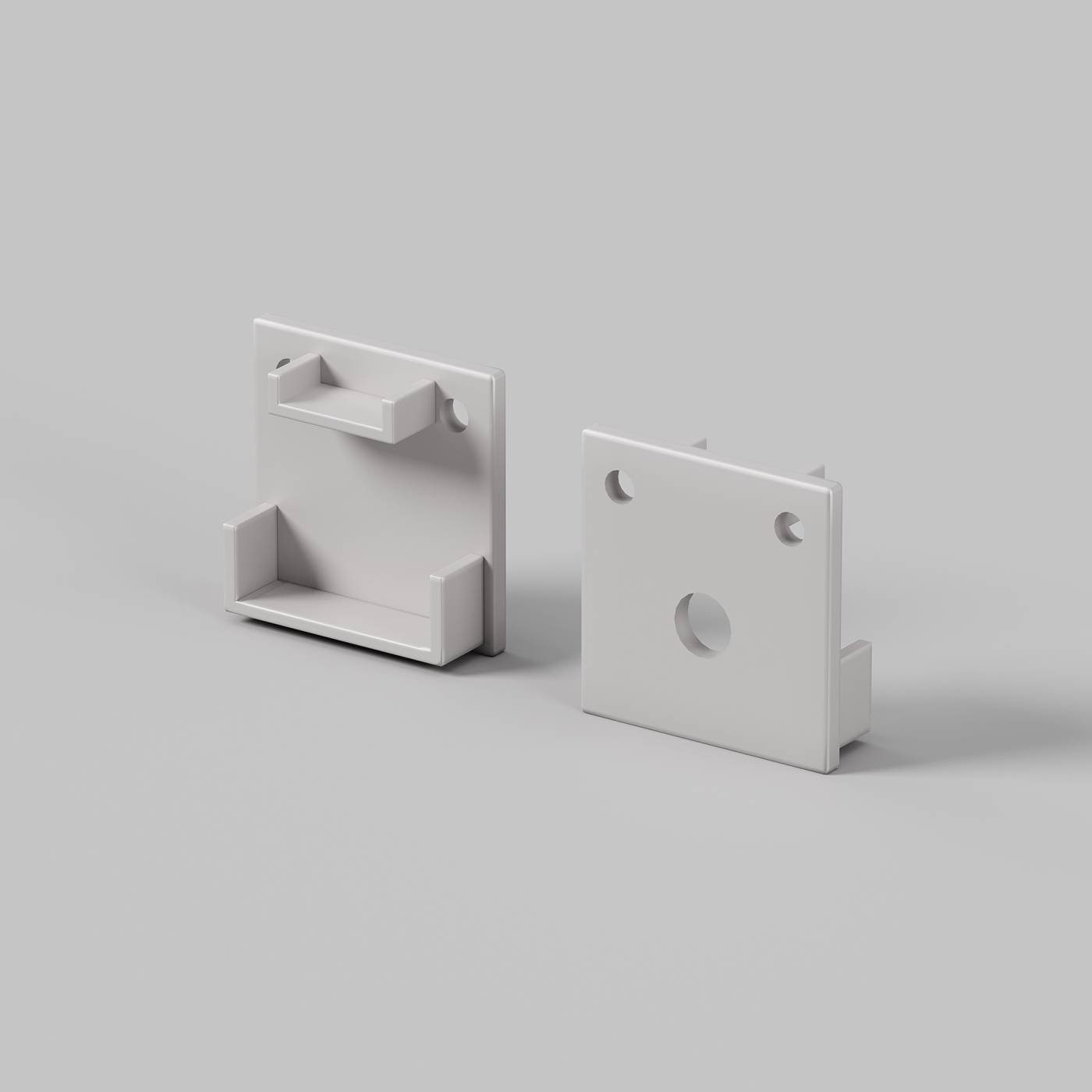 Комплект заглушек (для профиля 20х20) 2 шт., Maytoni Накладной профиль 642077