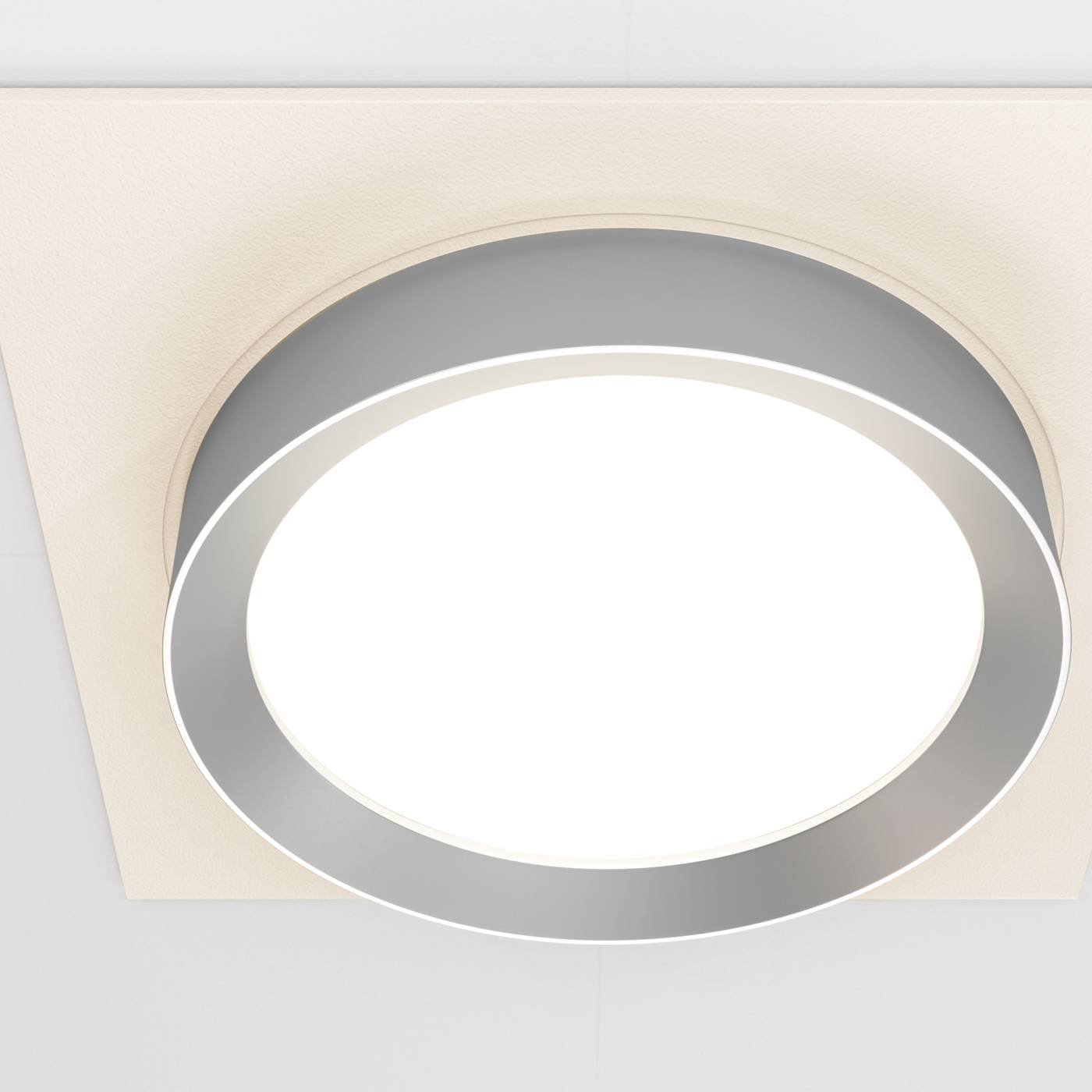 DL086-GX53-SQ-WS Встраиваемый светильник Maytoni Hoop DL086-GX53-SQ-WS