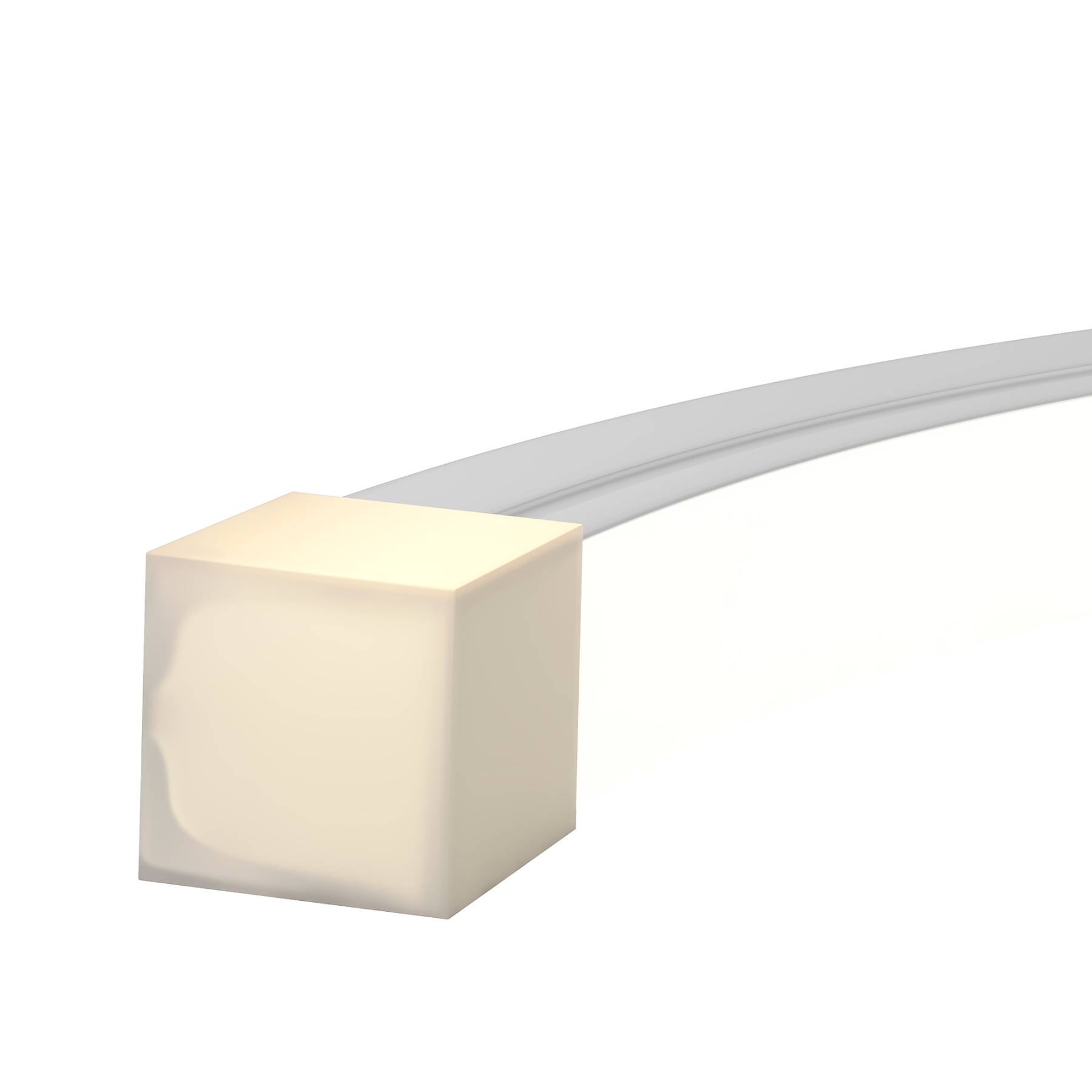 432016 Гибкий неон 16x16 24В 10Вт/м 3000K IP67 10м (вертикальный изгиб) Maytoni Изгиб вдоль оптической оси 432016