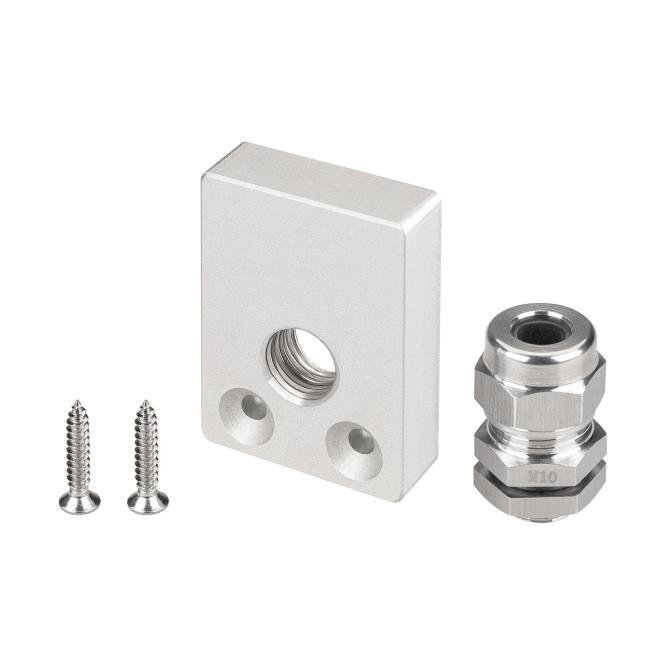 038702 Заглушка для профиля WPH-FLOOR27-H28 с отверстием Arlight 038702