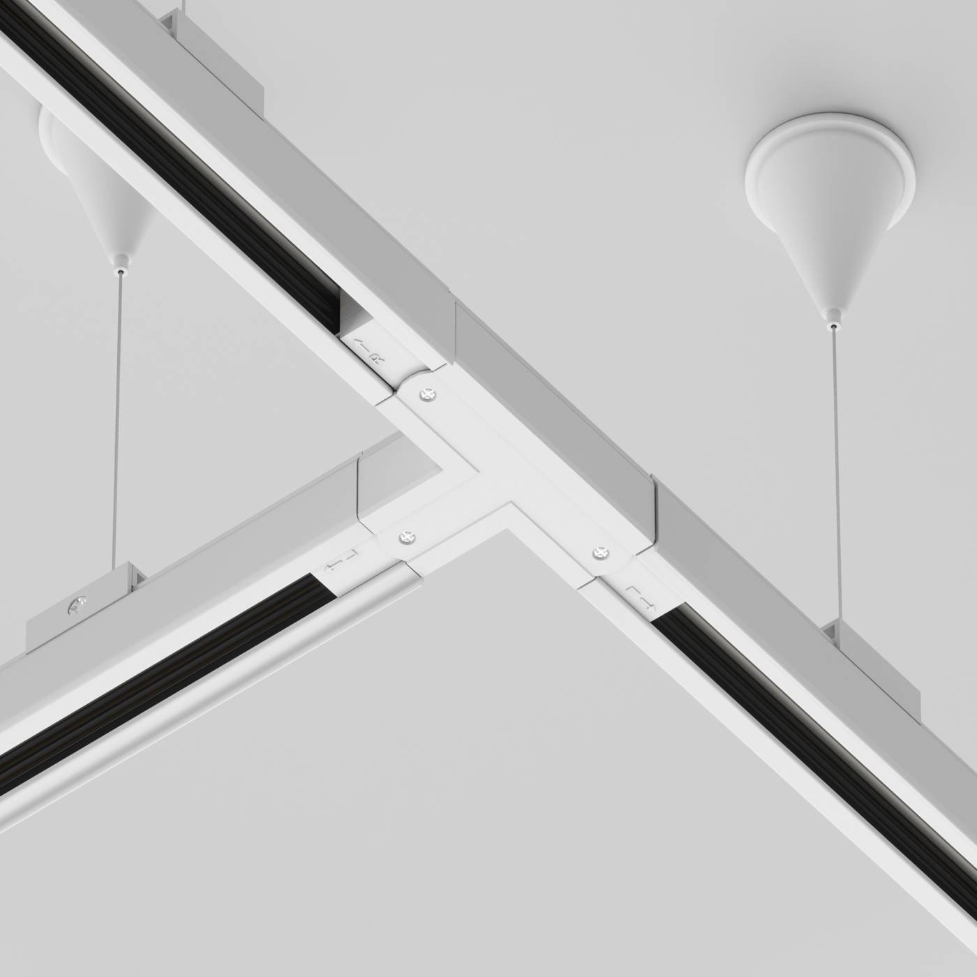 Коннектор Т-образный левый Maytoni Accessorises TRA005CT-31W-L