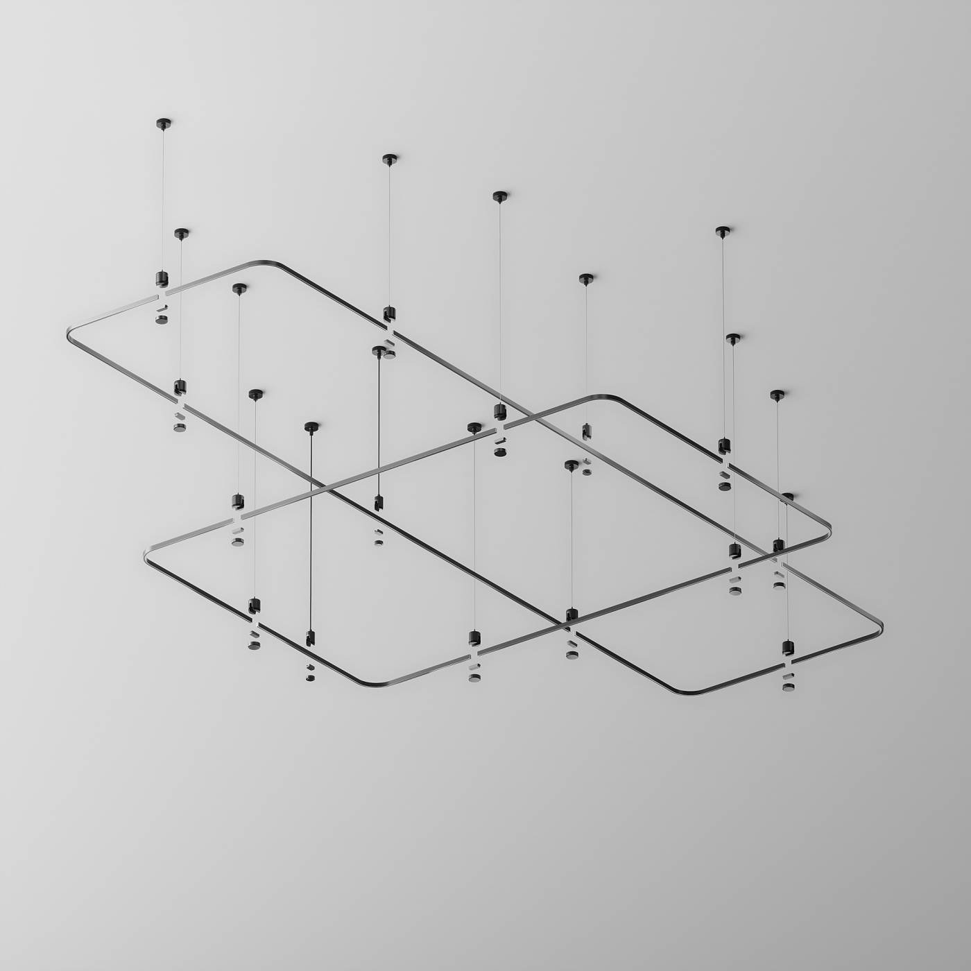 TRX154-RC80-B Радиусный коннектор для шинопровода Maytoni Accessories for tracks Flarity TRX154-RC80-B