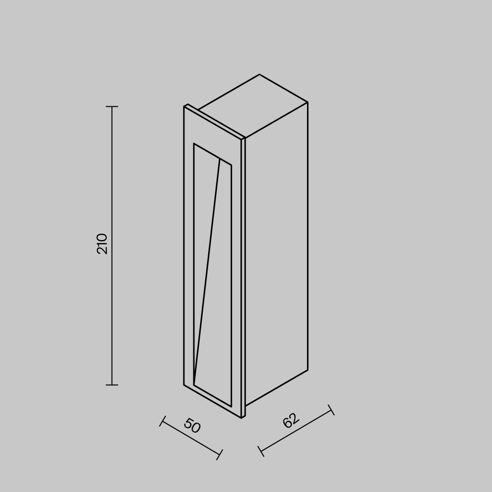 Подсветка для ступеней Knoll Maytoni O513SL-L4W3K