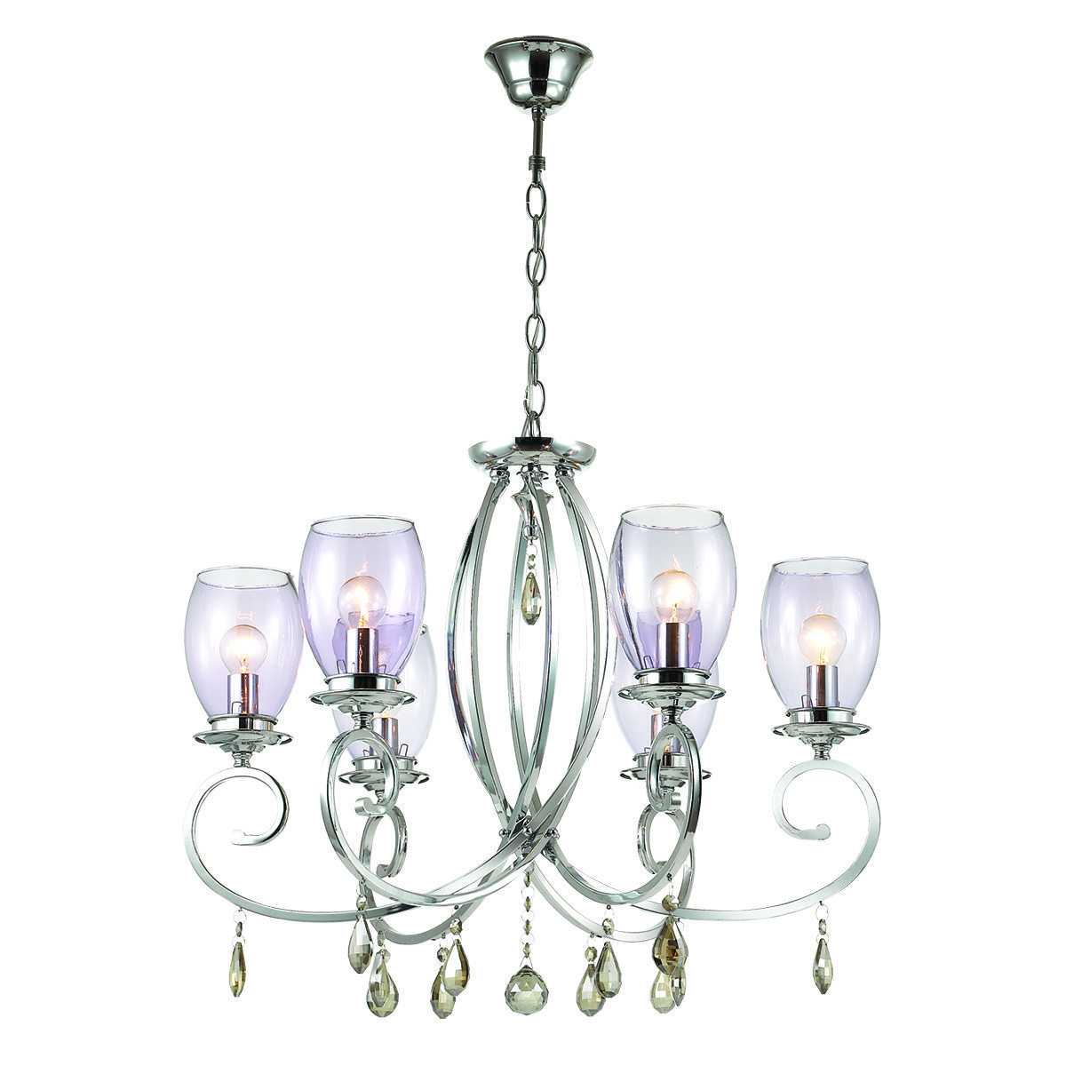 3923/6 Подвесная люстра Odeon Light Magenta 3923/6