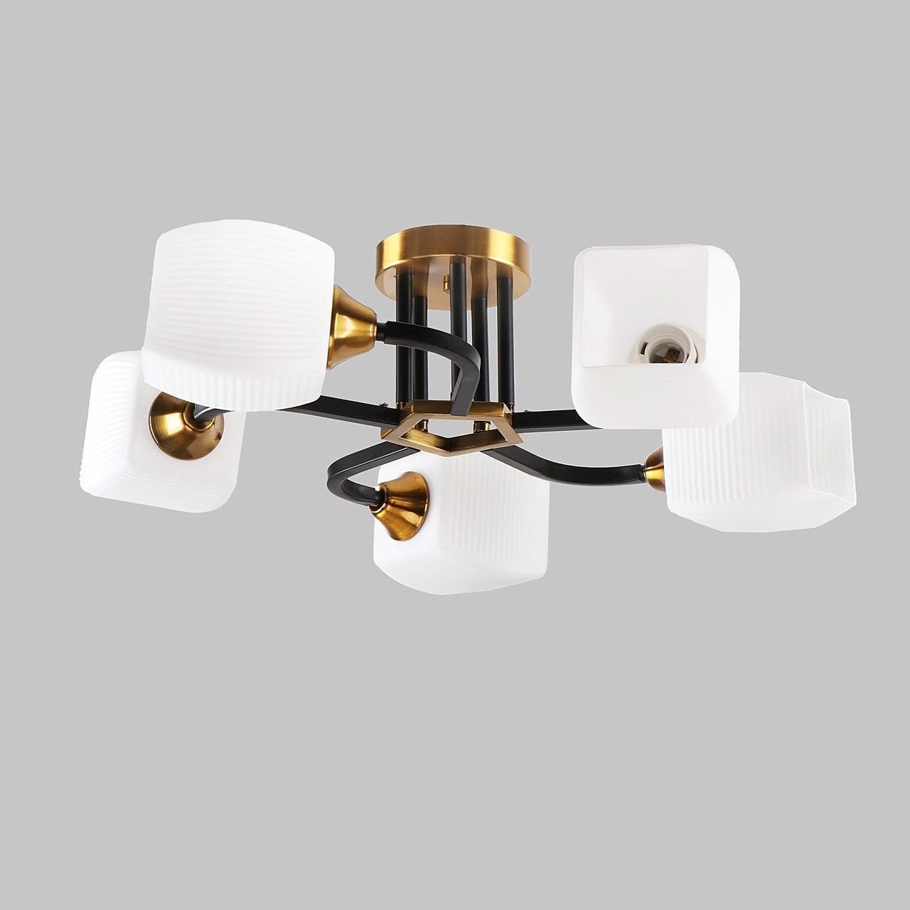 MD.52009-5-S-BK-GAB Потолочная люстра IMEX MD.52009-5-S-BK-GAB