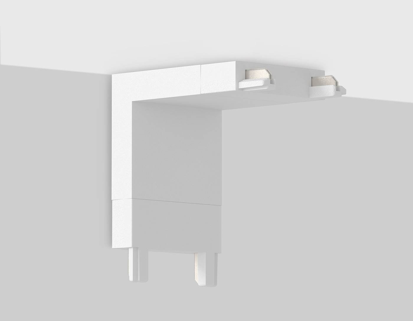 Коннектор угловой внутренний для накладного шинопровода Magnetic Ultra Slim Ambrella Track System GV1103