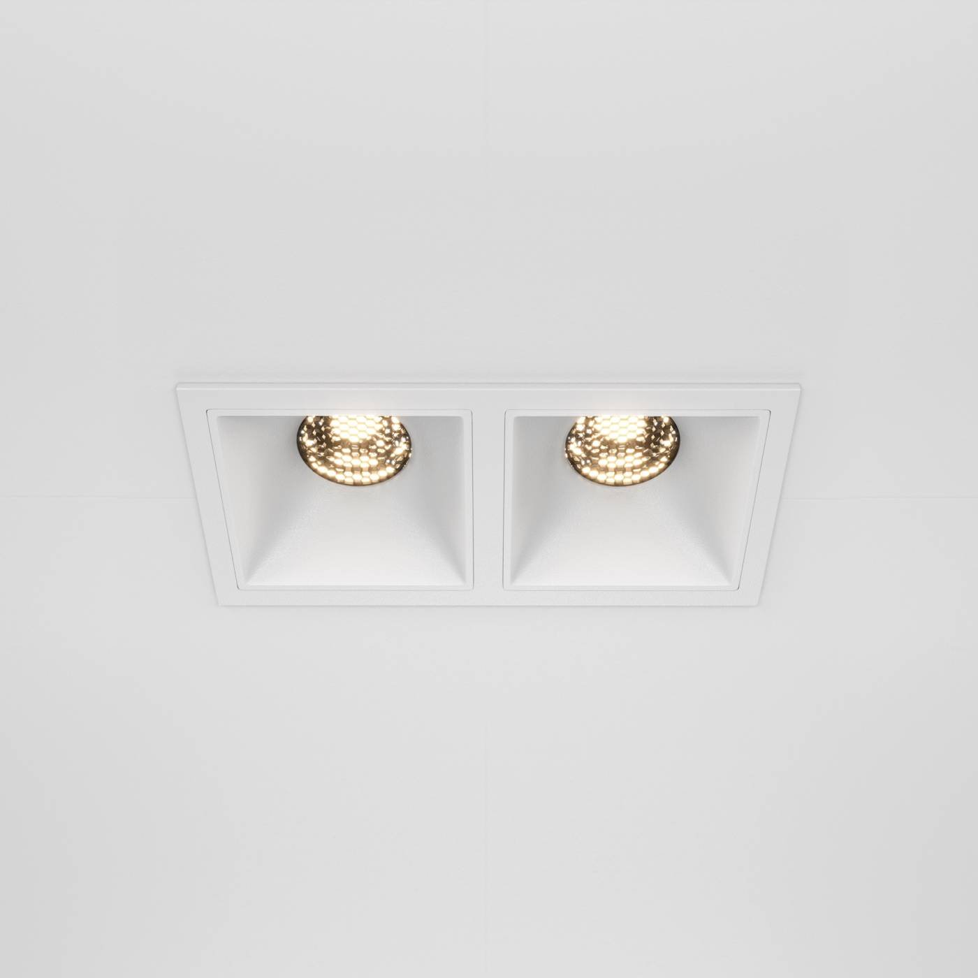 Встраиваемый светильник Maytoni Alfa LED DL043-02-10W3K-D-SQ-W