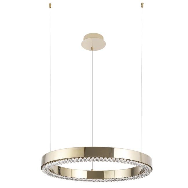 SATURN SP30W LED GOLD Подвесная люстра Crystal Lux Saturn SATURN SP30W LED GOLD