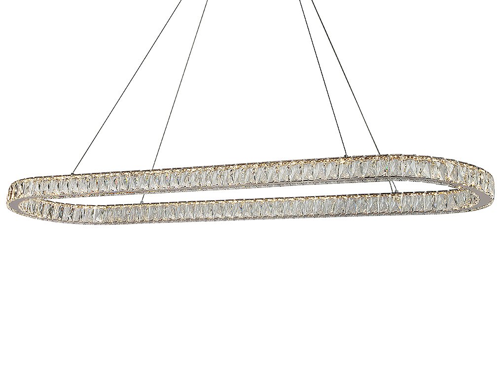 8580/140 C oval chrome Подвесная люстра Newport Krista 8580/140 C oval chrome