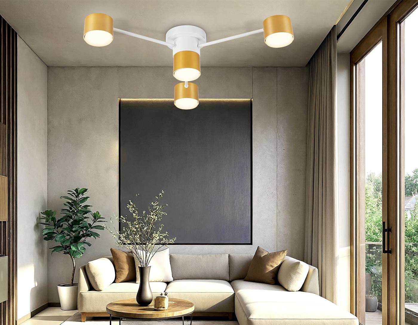 FL51720 Потолочная люстра Ambrella Style GX53 FL51720