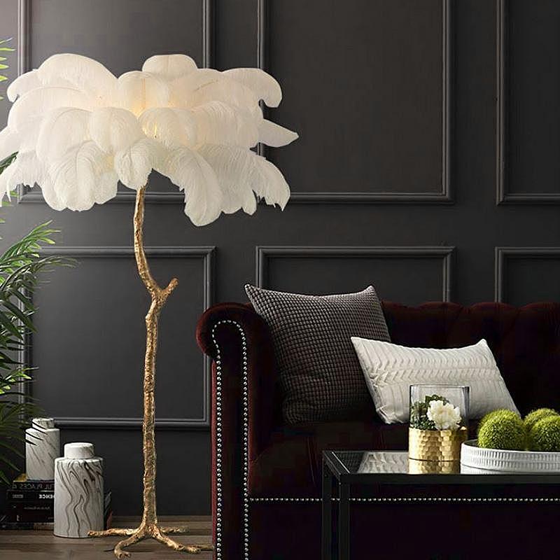 L03441 Торшер L'Arte Luce Luxury Feather Lamp L03441