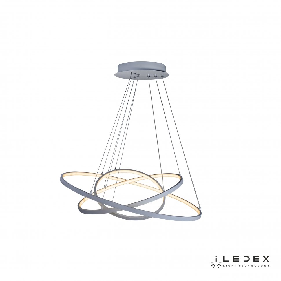 Подвесная люстра ILedex Axis D098-3 (800x600x400) WH