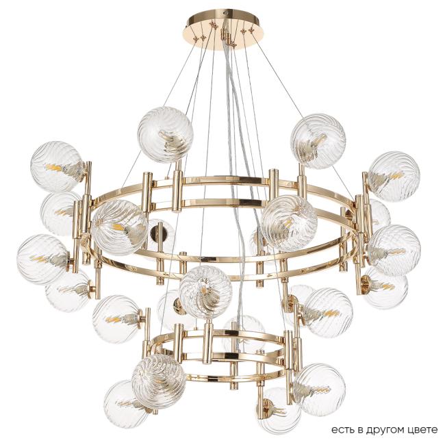 LUXURY SP16+8 GOLD Подвесная люстра Crystal Lux Luxury LUXURY SP16+8 GOLD