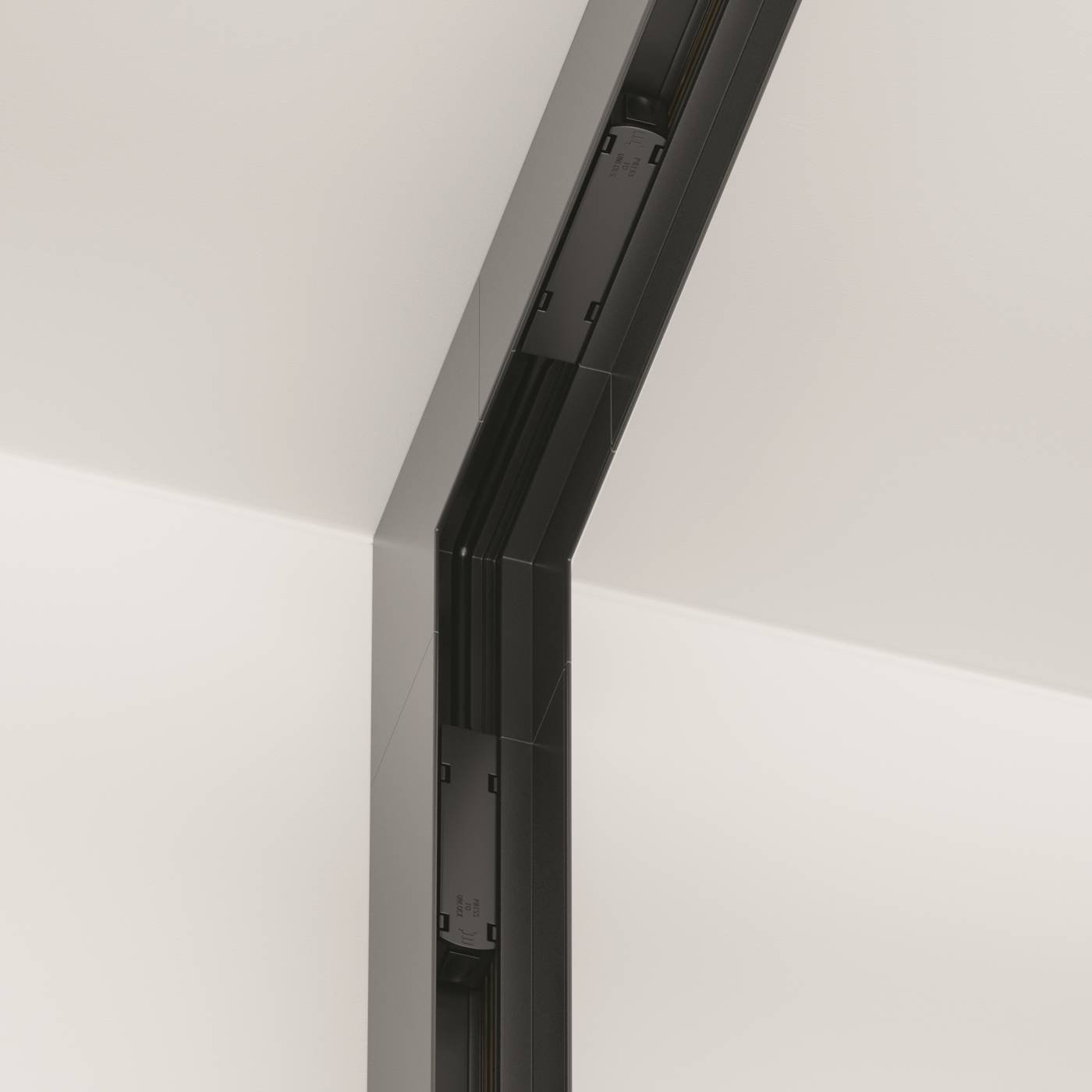 TRA004ICL-21B Угловой внутренний коннектор для накладного шинопровода Maytoni Accessories for tracks TRA004ICL-21B