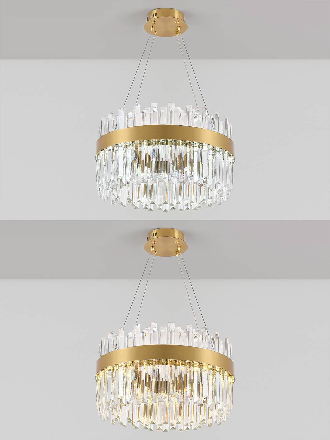 Подвесная люстра Natali Kovaltseva Smart Нимбы LED LAMPS 81270