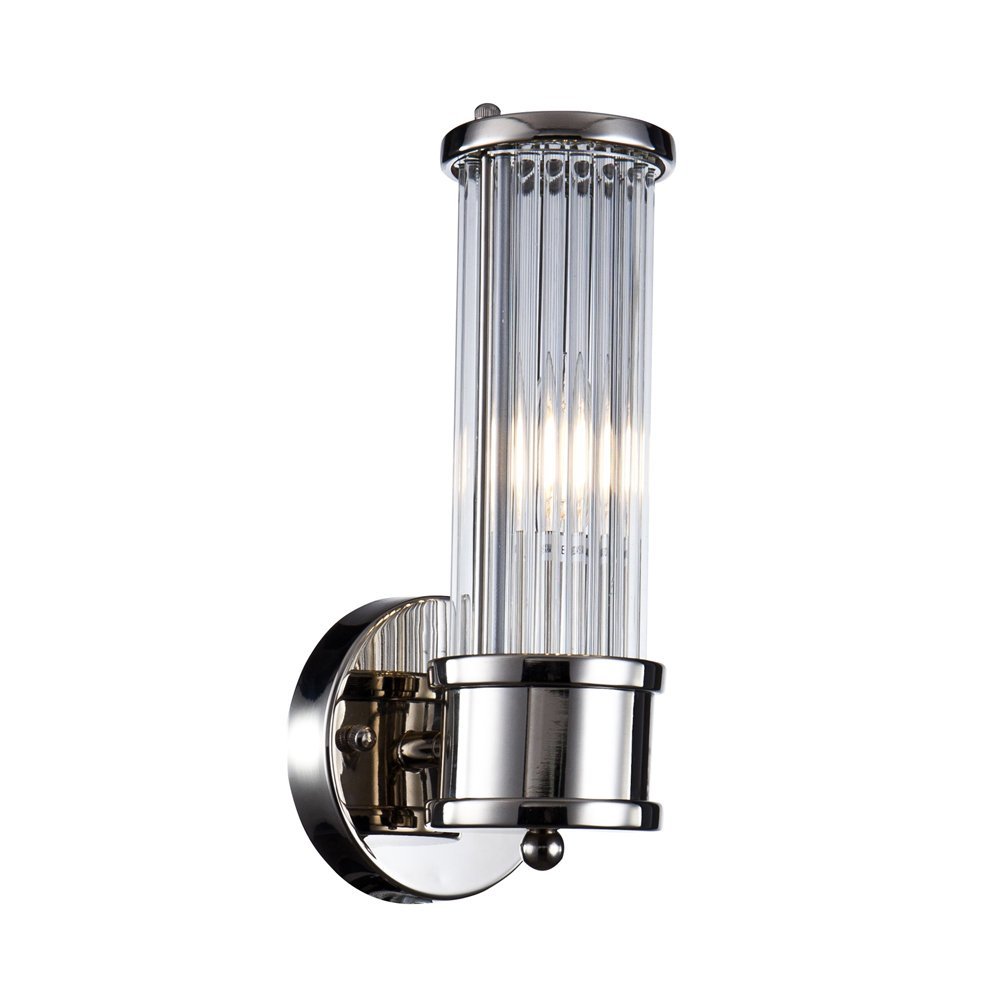 KM0768W-1 nickel Настенный светильник Delight Collection Claridges KM0768W-1 nickel