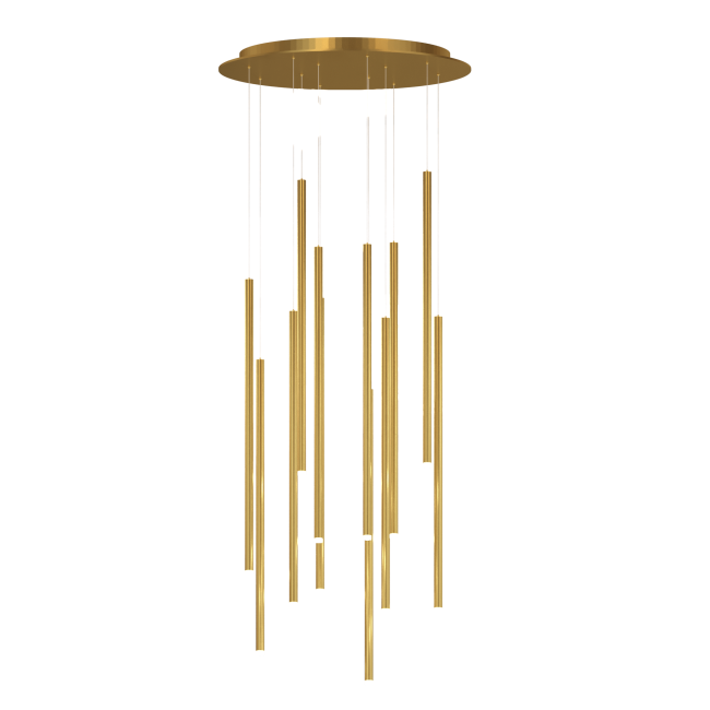 Подвесная люстра Milosh tendence Medelina 0853CL-26GD