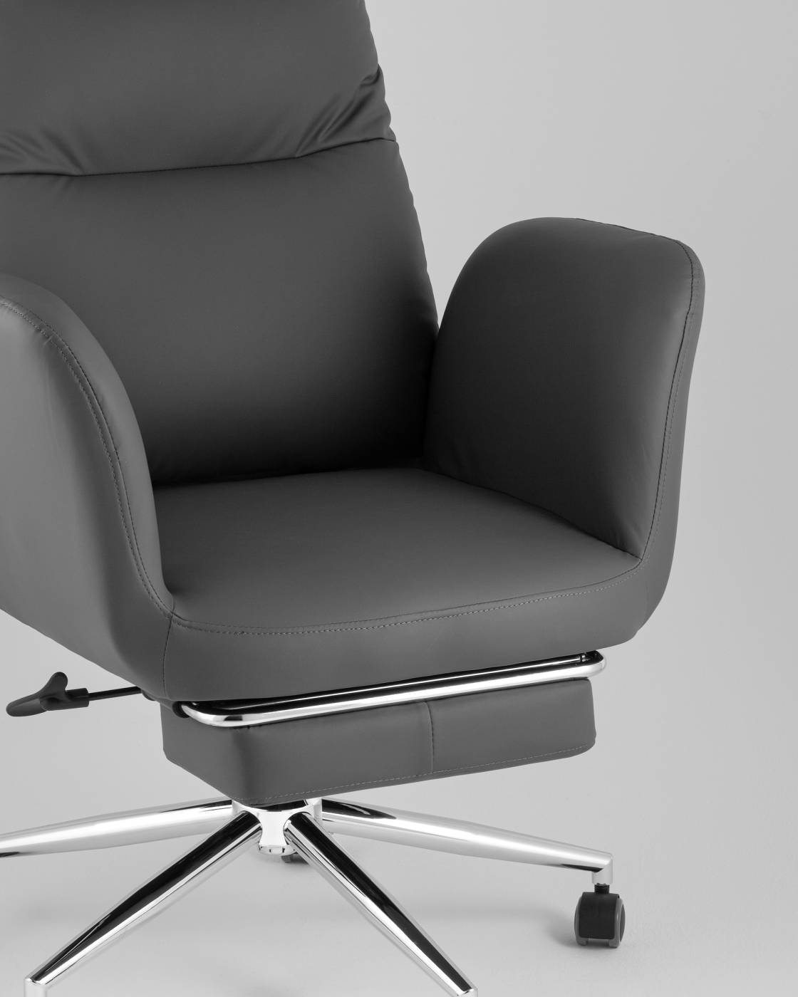 DD-004-OT NC grey Офисное кресло Stool Group DD-004-OT NC grey