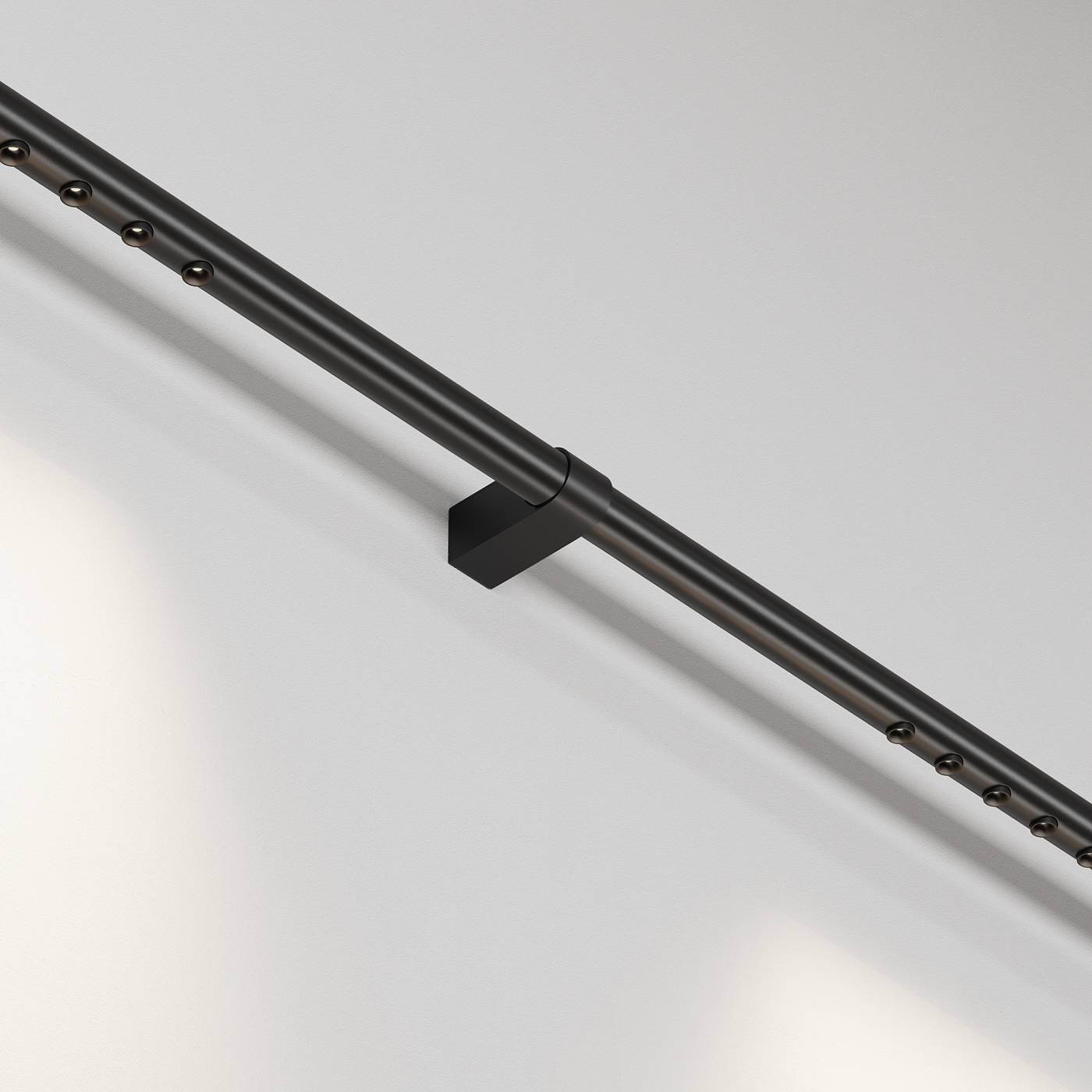 Прямой коннектор для штанговой системы Axity Maytoni Accessories for system Axity CA004RC-B