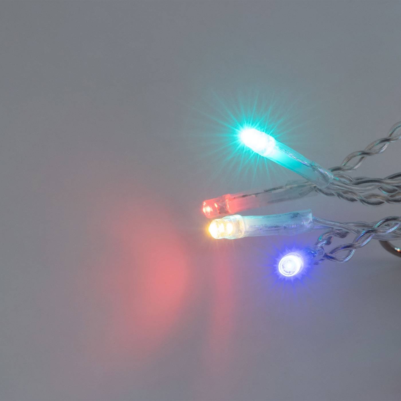 Бахрома светодиодная со статическим свечением, 6м Uniel ULD-B6007-200/STK MULTI IP44