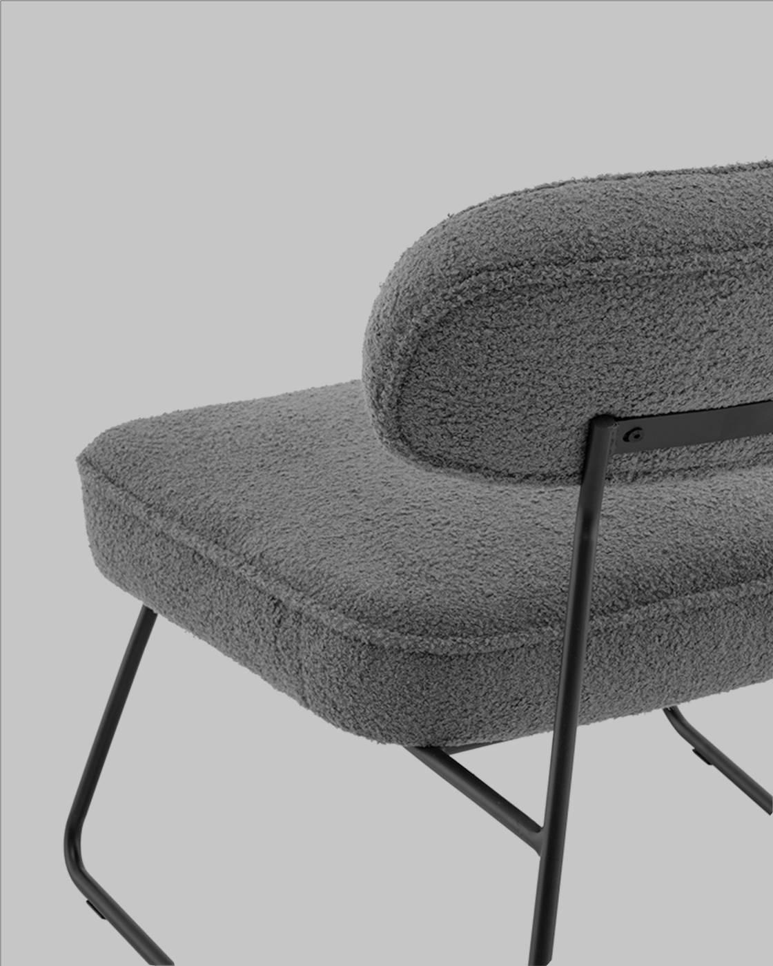 AV 336-F83gr-9005 Кресло Stool Group Kate AV 336-F83gr-9005