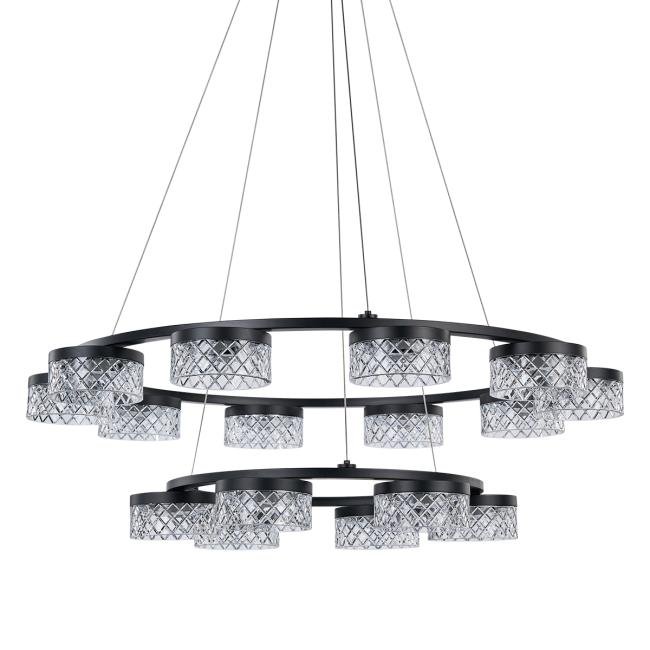 MD21020075-16B matt black Подвесная люстра Delight Collection Diamond cut MD21020075-16B matt black