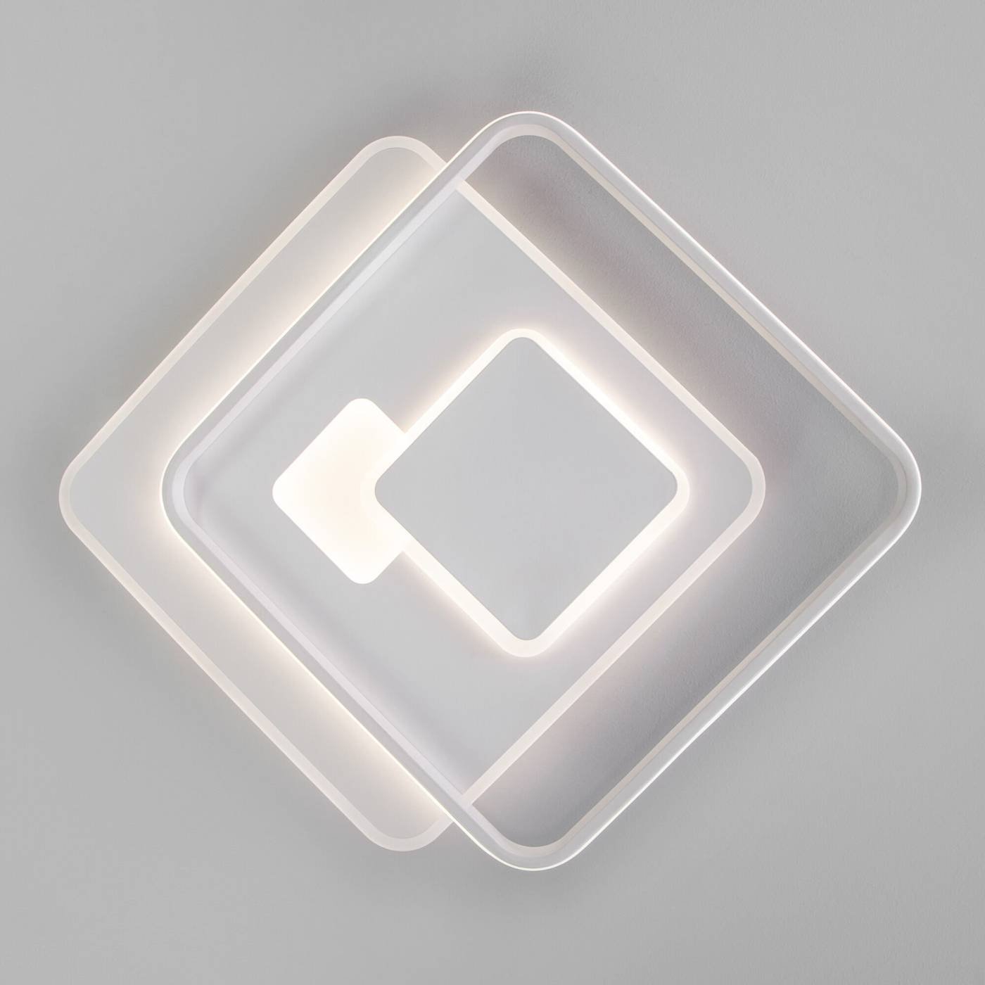 90255/1 белый Smart Потолочная люстра Caroline Eurosvet 90255/1 белый Smart