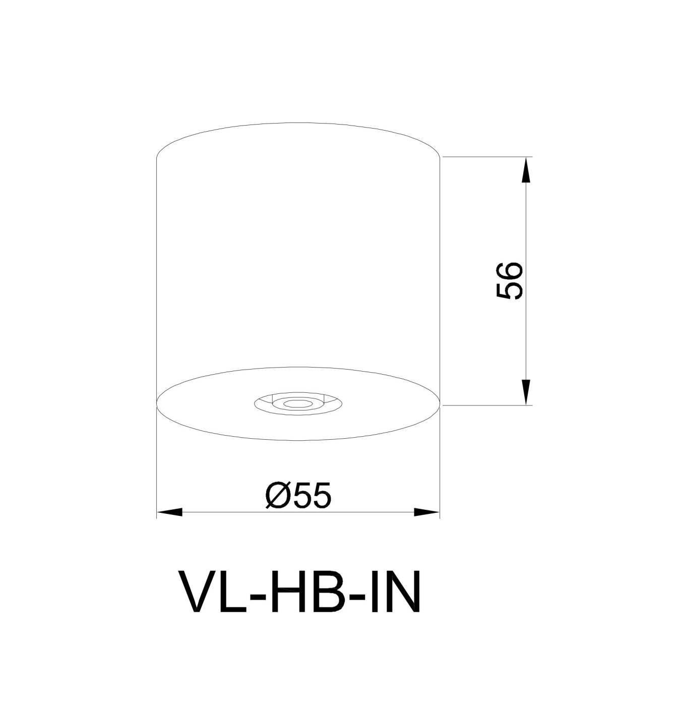 00-00044078 Накладная чаша для Villy 2.0 для встроенного драйвера, SWG LUMKER 00-00044078