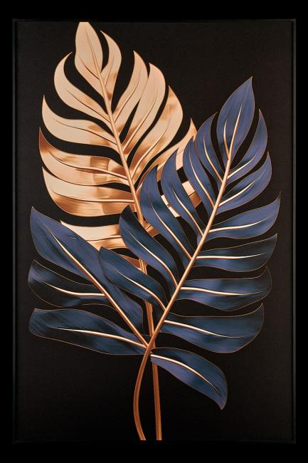 Картина настенная Teona Decor Leaves TD150