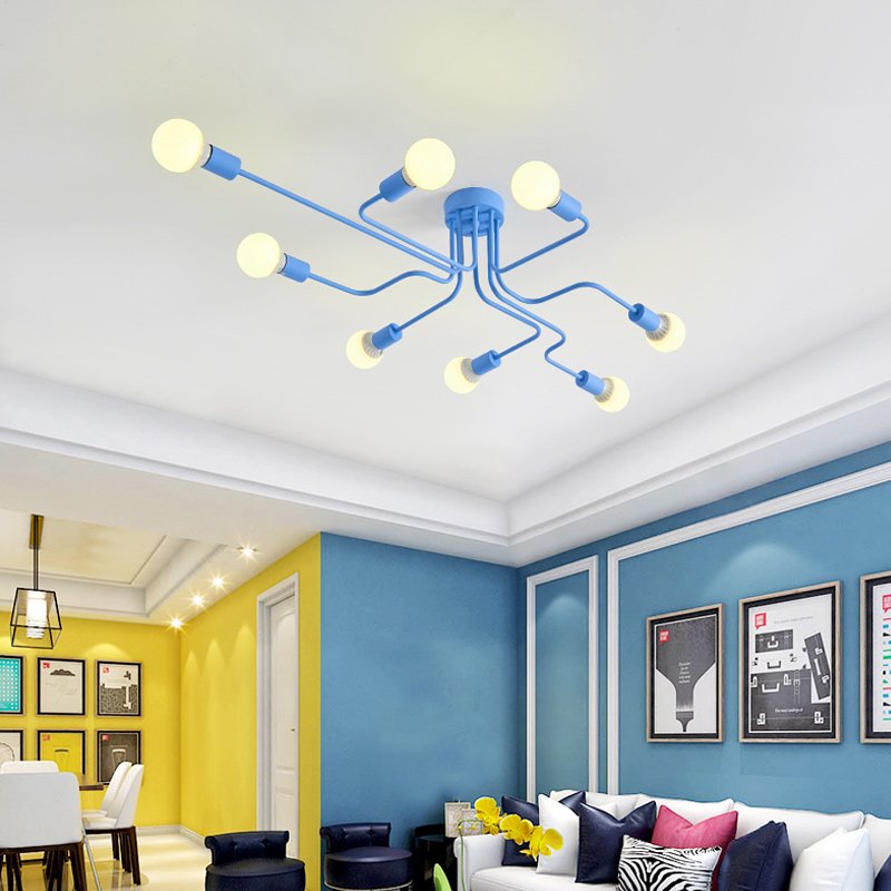 102021-26 Потолочная люстра ImperiumLoft Schemeblue01 102021-26