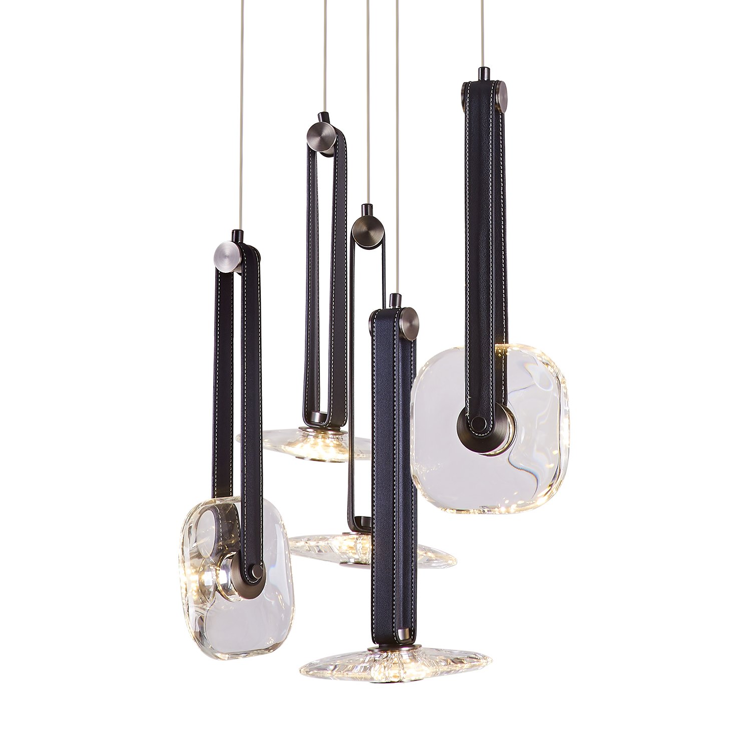 OD2553-5 black/clear Светильник подвесной Delight Collection OD2553 OD2553-5 black/clear