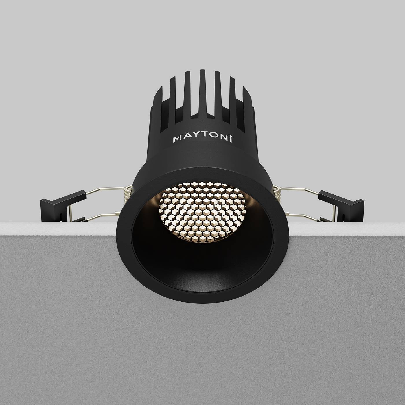 DL117-15W-4K-B Встраиваемый светильник Maytoni Dip DL117-15W-4K-B