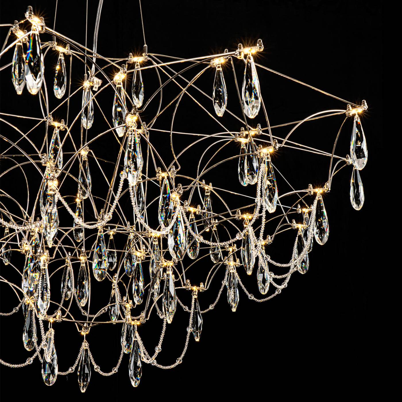 ML.5602.1000P СН Подвесная люстра ML Modelux ML.5602.1000P СН