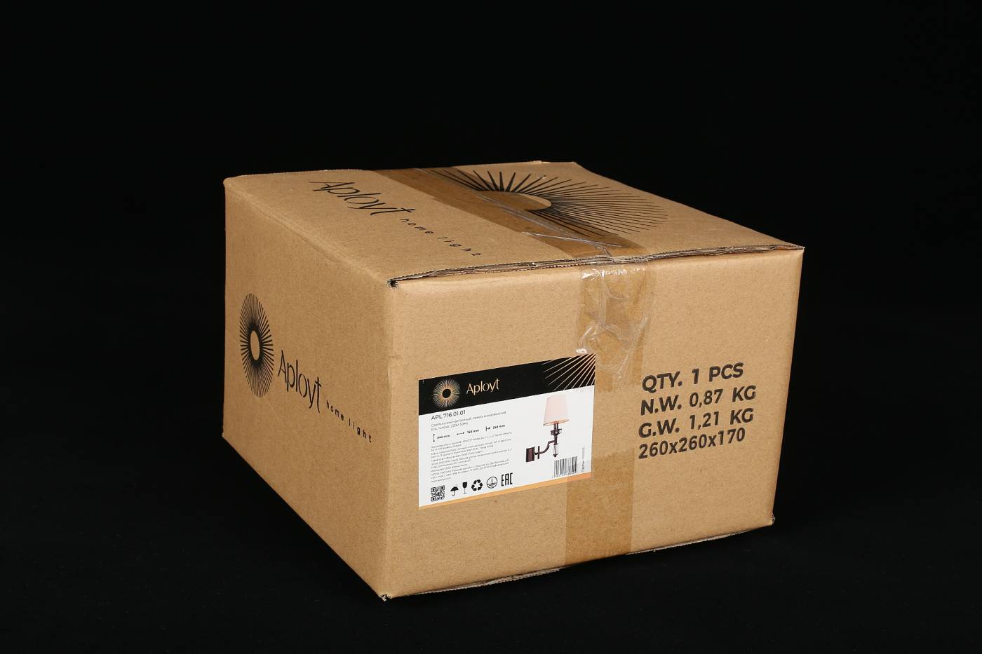 APL.716.01.01 Настенное бра Aployt Patricia APL.716.01.01