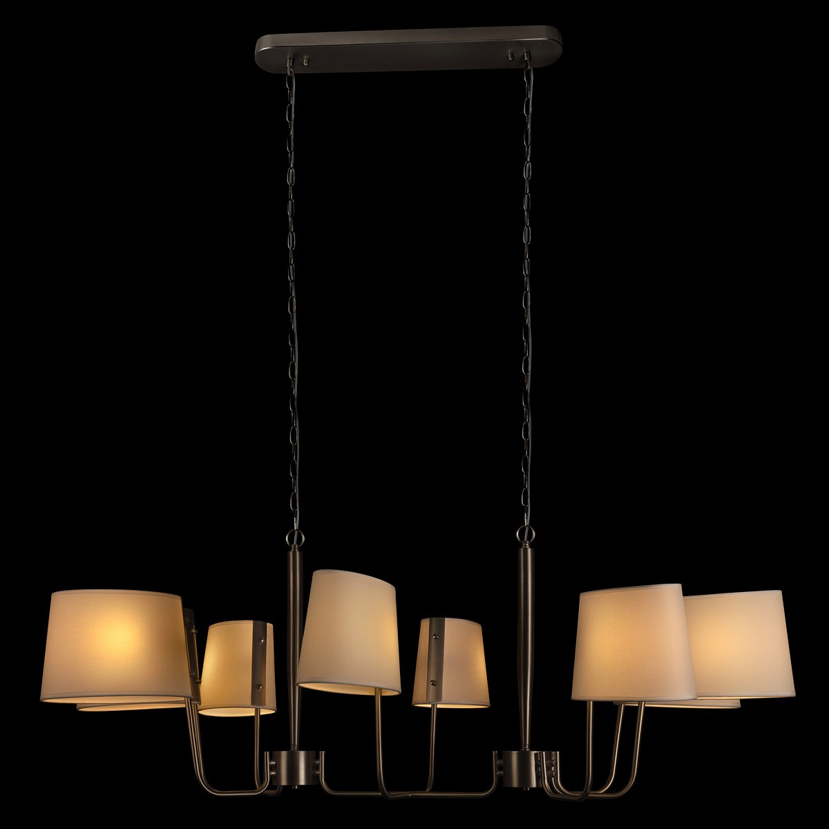 10527/8 Nickel Подвесная люстра Hilton Loft It 10527/8 Nickel