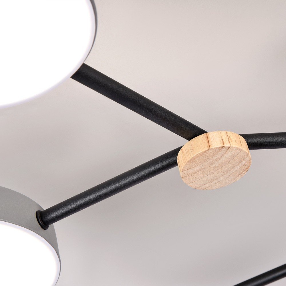 L3201-700 GR Потолочная люстра L LED4U L3201-700 GR