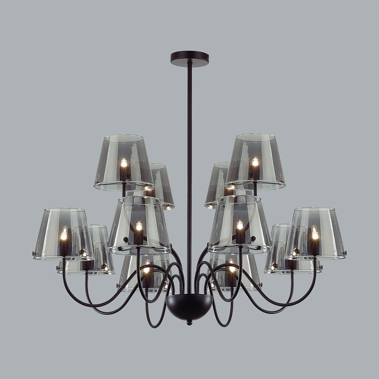 Потолочная люстра Lumion Smoky 6570/12C