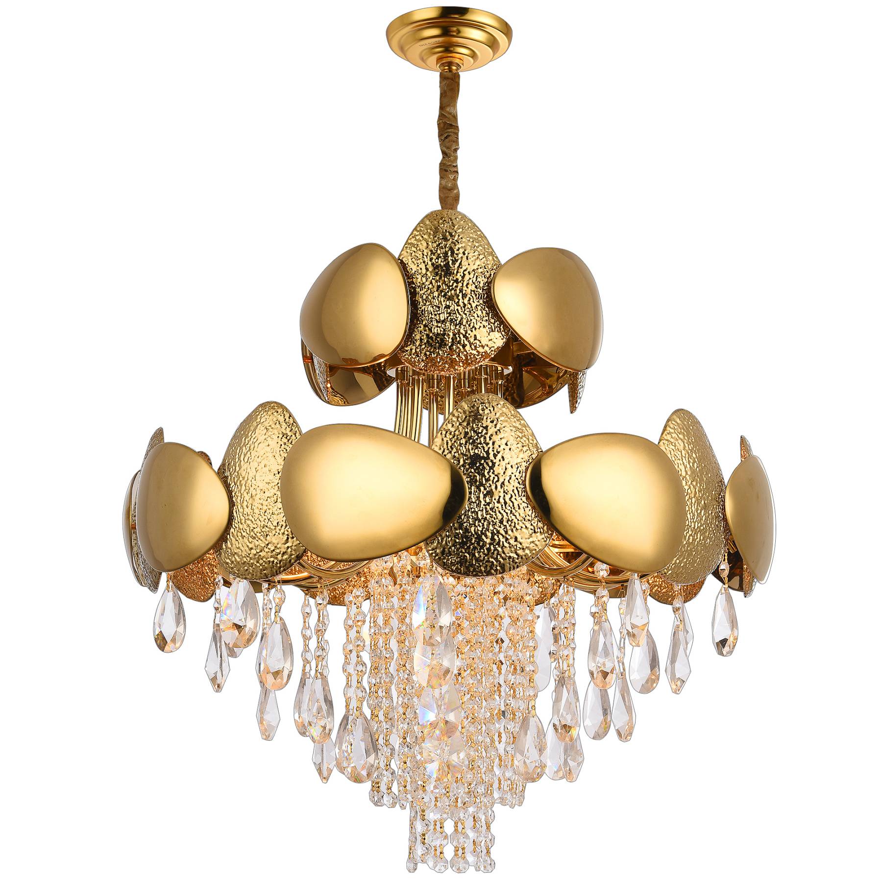 VALENCIA 91009/8C GOLD Подвесная люстра Natali Kovaltseva Valencia VALENCIA 91009/8C GOLD