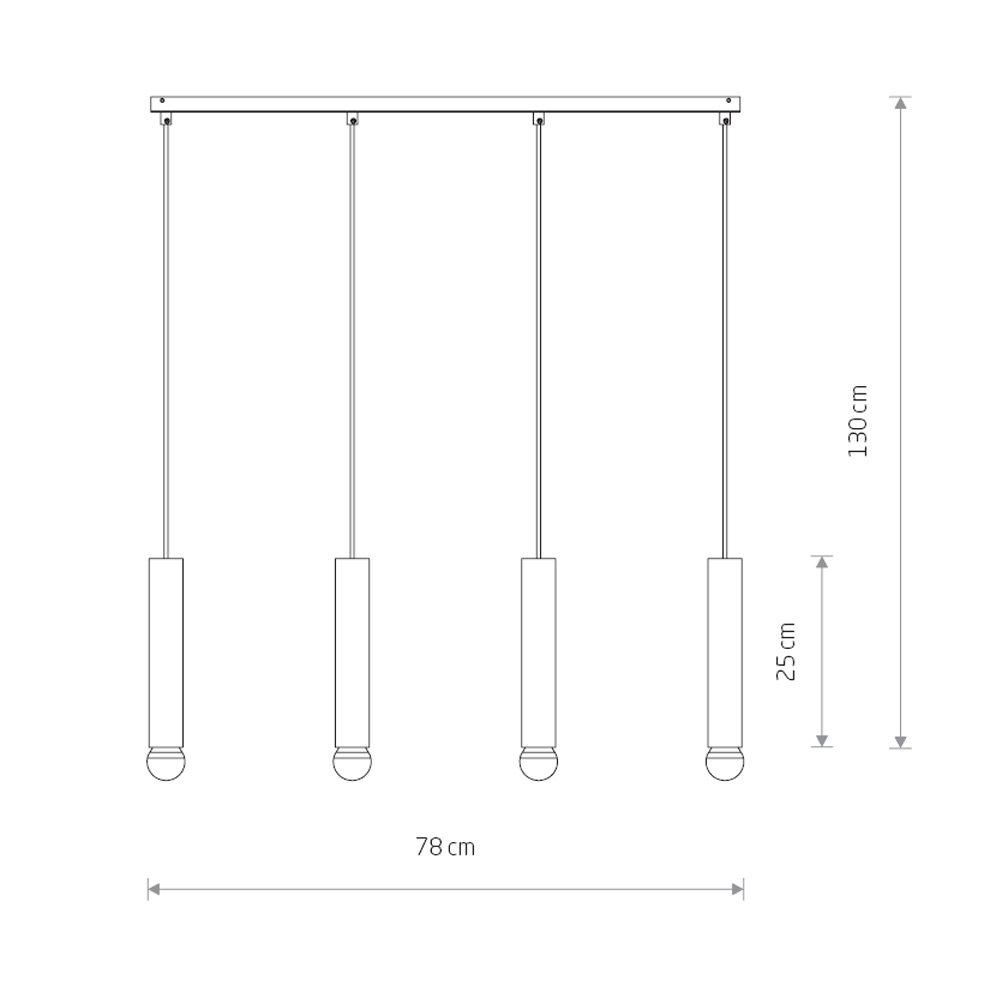 7854 Светильник подвесной Nowodvorski Baton 7854