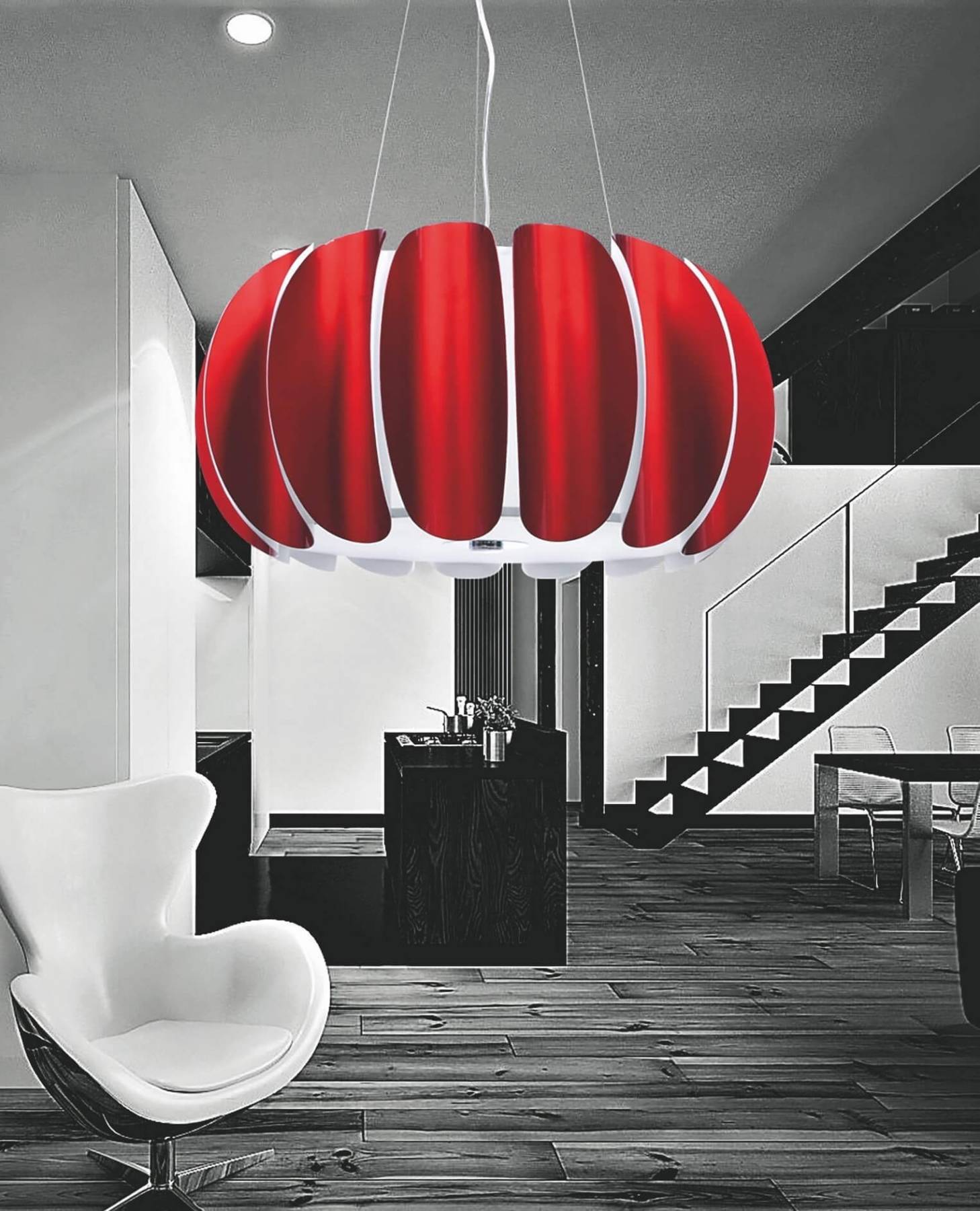 LDP 7788-500 RD Подвесная люстра Lumina Deco Bellmaria LDP 7788-500 RD