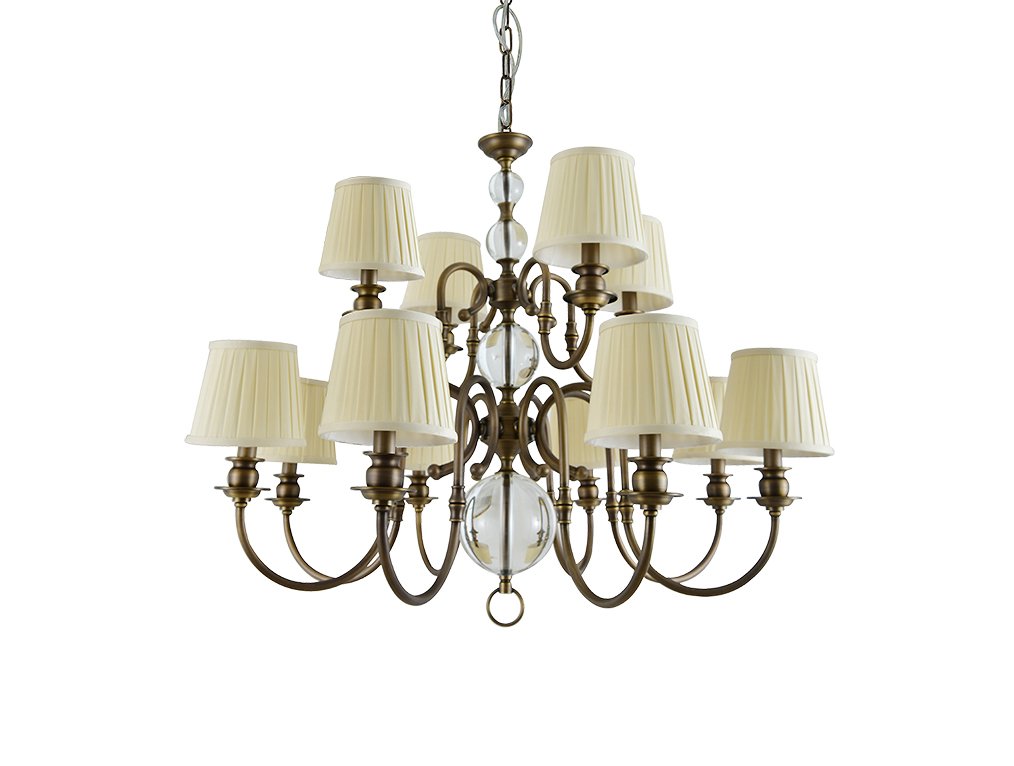 Подвесная люстра Newport California 3112/С black brass без абажуров