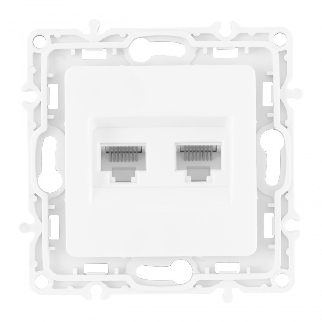 Розетка Arte Milano Am-217 217.45-2.white